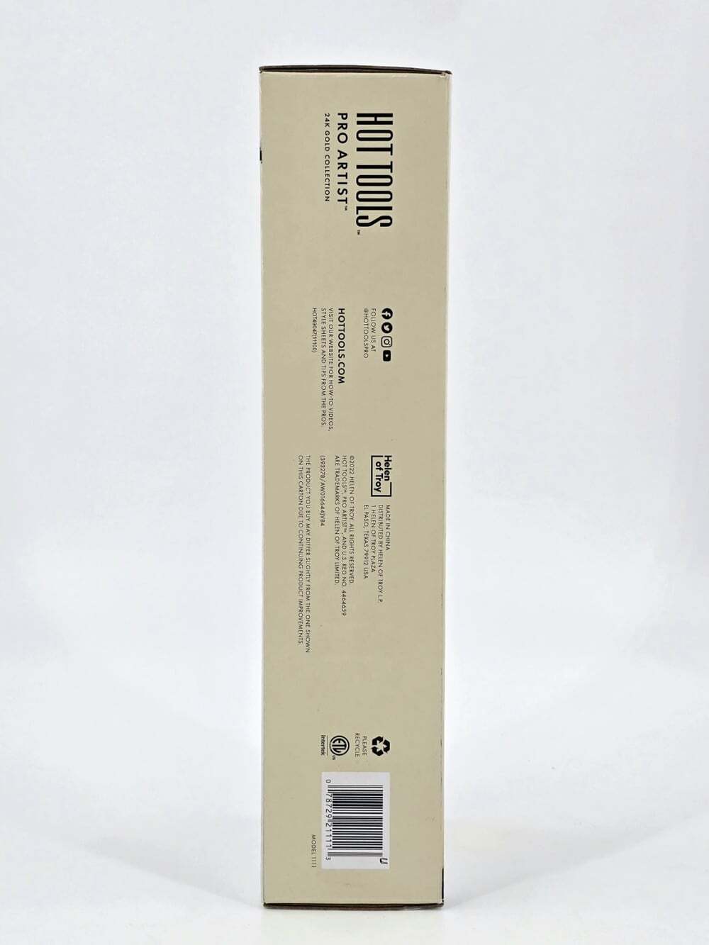 HOT TOOLS Pro Artist Professional 24K Gold Curling Iron 2 Inch - Picture 3 of 13